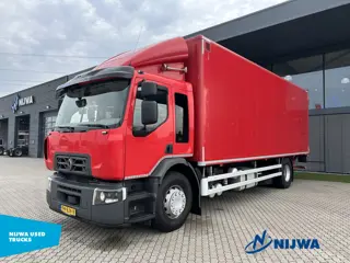 Renault D WIDE 280 4x2 Low mileage + Laadklep 3000 KG