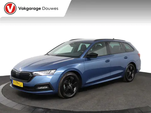 Skoda Octavia Combi 1.0 e-TSI Sport Business |NAP |1e eigenaar |Dealeronderhouden|Trekhaak|Apple car