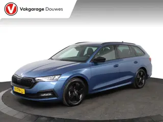 Skoda Octavia Combi 1.0 e-TSI Sport Business |NAP |1e eigenaar |Dealeronderhouden|Trekhaak|Apple car