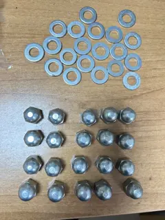 Cylinder head nuts and washers for Alfa Romeo Montreal