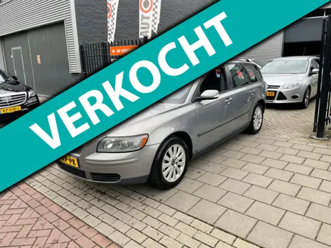 Volvo V50 1.8 Elite 3e Eigenaar! Trekhaak Airco NAP APK 1 Jaar