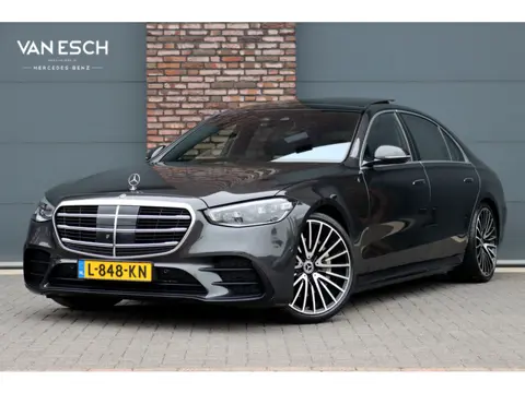Mercedes-Benz S-Klasse 400d 4MATIC Lang AMG Line Aut9 | Airmatic | Achterasbesturing | Distronic+ | 