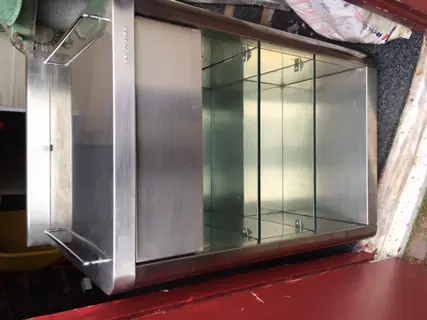 Barwagen Bosch Solitair RVS verrijdbare uitvoering