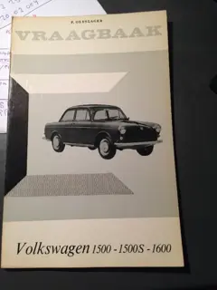 Vraagbaak Volkswagen 1500 1966