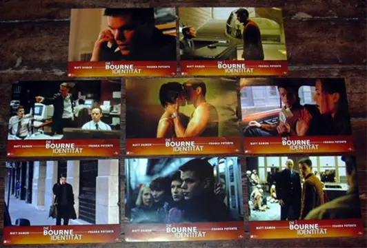 THE BOURNE IDENTITY filmposter.