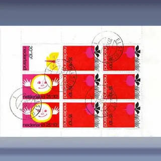 Kinderzegels (blok) (1971)