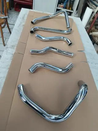 Engine air pipes Maserati Biturbo