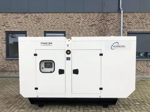 Volvo 110 kVA Supersilent generatorset (bj 2023)