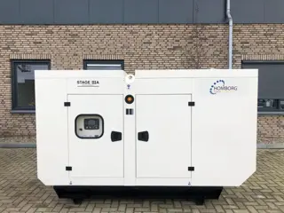 Volvo 110 kVA Supersilent generatorset (bj 2023)
