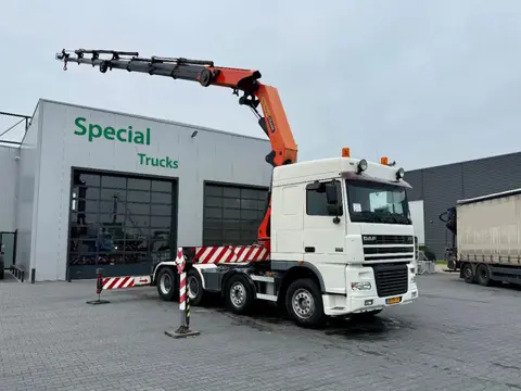 DAF XF 95.480 8X4 / Palfinger PK44002 F (bj 2006)