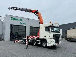 DAF XF 95.480 8X4 / Palfinger PK44002 F (bj 2006)