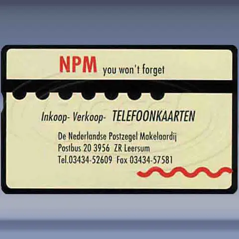 Nederlandse Postzegel Makelaardij II (telefoon)