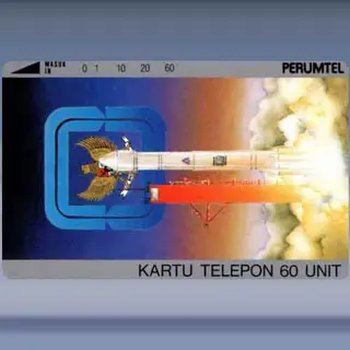Launching of The Palapa Satellite (1990)