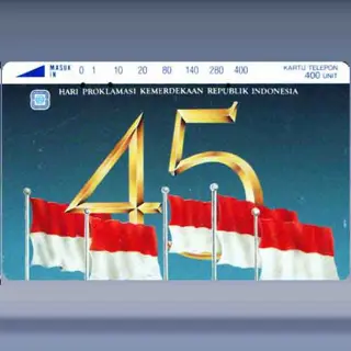 45th Independence Day of Indonesia (1990)