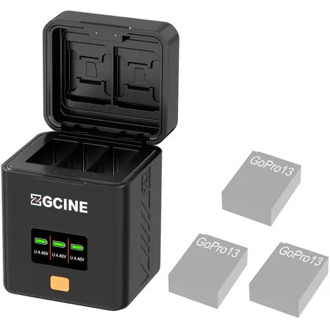 ZGCINE Charging Case For GoPro 13 Battery (PS-G13)