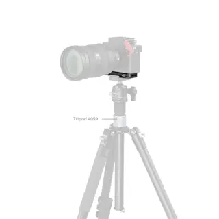 SmallRig 5481 Baseplate With Airtag Slot For Sony Alpha 7C II / Alpha 7CR Zwart