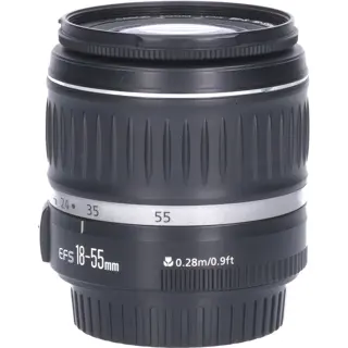Tweedehands Canon EF-S 18-55mm f/3.5-5.6 DC II CM3522