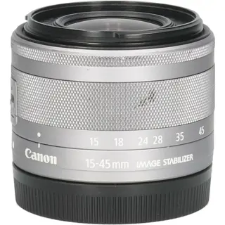 Tweedehands Canon EF-M 15-45mm f/3.5-6.3 IS STM - Zilver CM3987