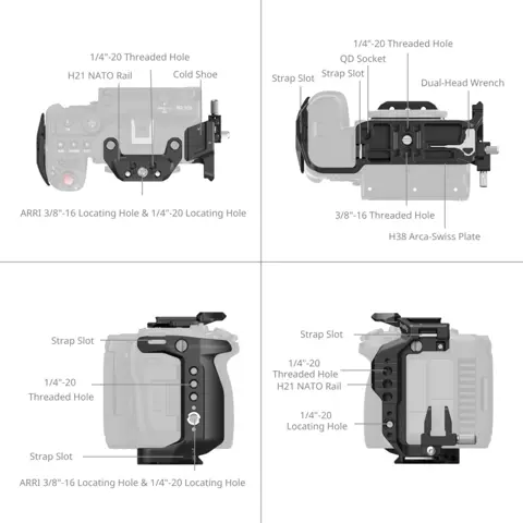 SmallRig 5656 Cage For Canon EOS C50