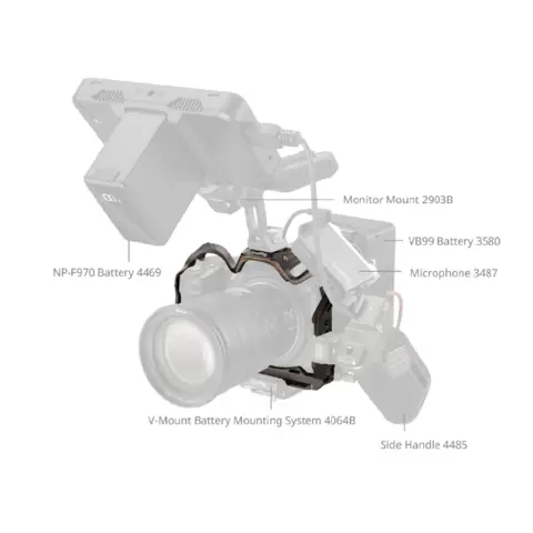 SmallRig 5258 Night Eagle Cage For Nikon Z5II / Z7 / Z6 / Z6II / Z7 / Z7II