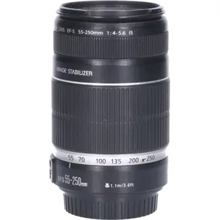 Tweedehands Canon EF-s 55-250mm f/4.0-5.6 IS CM3458