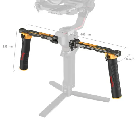 SmallRig 5526 Dual Handgrip For DJI RS 2 RS 3/4 en Pro (BumbleBee Edition)