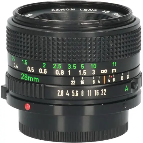 Tweedehands Canon 28mm f/2.8 FD CM3186
