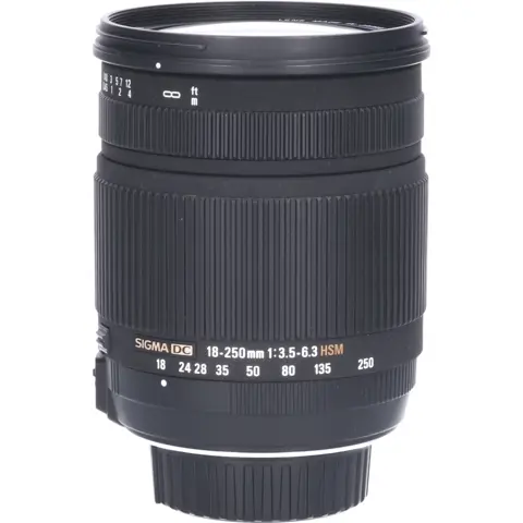 Tweedehands Sigma 18-250mm f/3.5-6.3 DC OS HSM Nikon-AFD CM3467