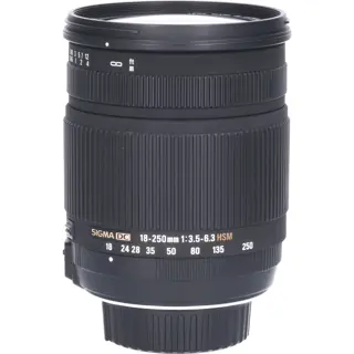 Tweedehands Sigma 18-250mm f/3.5-6.3 DC OS HSM Nikon-AFD CM3467