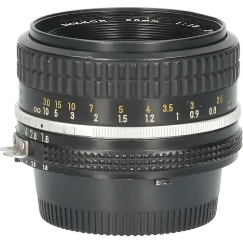 Tweedehands Nikon 50mm f/1.8 E Series - Chrome CM3164