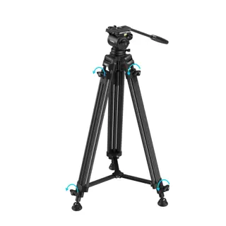 SmallRig 5441 AD14 Heavy-Duty Carbon Fiber Tripod