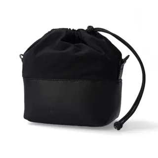 Artisan & Artist ACAM-CP210 Leather/Fabrick Black