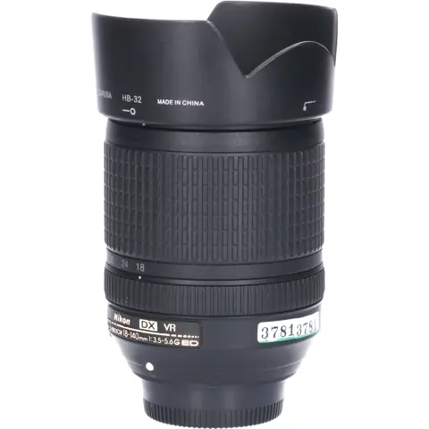 Tweedehands Nikon AF-S 18-140mm f/3.5-5.6 ED VR DX CM3781