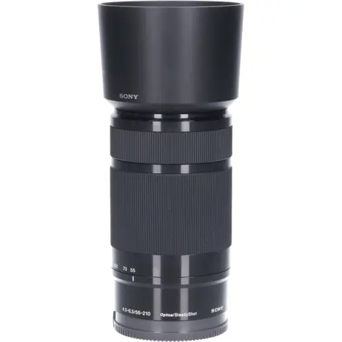 Tweedehands Sony 55-210mm f/4.5-6.3 OSS E-mount Zwart CM3569