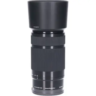 Tweedehands Sony 55-210mm f/4.5-6.3 OSS E-mount Zwart CM3569