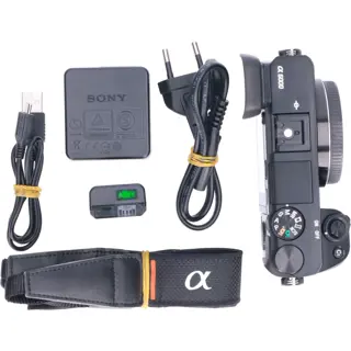 Tweedehands Sony A6000 Body Zwart CM3566