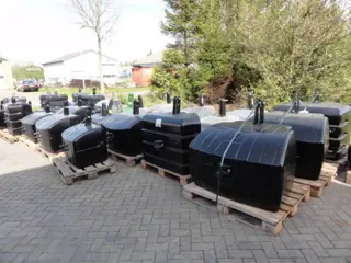 Gewichtblokken diverse (bj 2017)