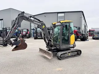 Volvo ECR35D, minikraan, 3.5 ton (bj 2018)