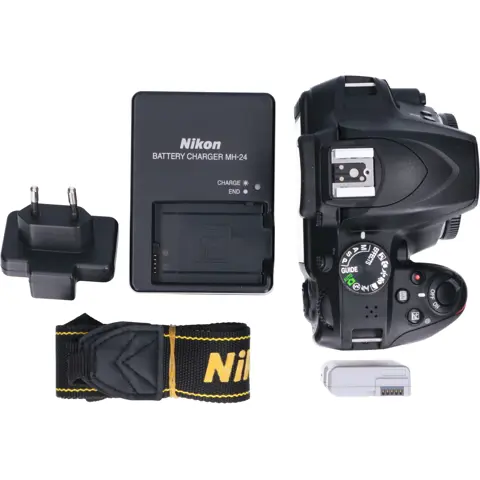 Tweedehands Nikon D3400 Body Zwart CM3636