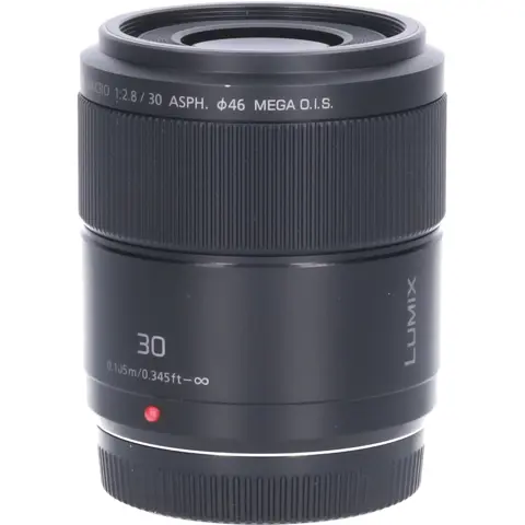 Tweedehands Panasonic Lumix G Macro 30mm f/2.8 ASPH Mega OIS - Zwart CM3735