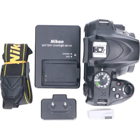 Tweedehands Nikon D3400 Body Zwart CM3276