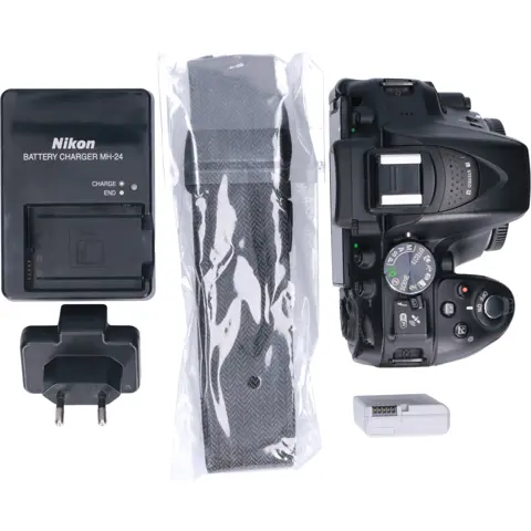 Tweedehands Nikon D5300 Zwart - Body CM3350