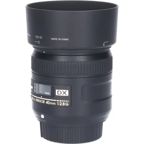 Tweedehands Nikon AF-S 40mm f/2.8G DX Micro CM3637