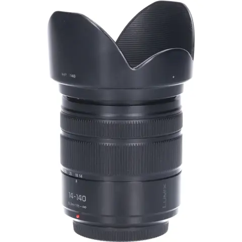 Tweedehands Panasonic Lumix G Vario 14-140mm f/3.5-5.6 - Zwart CM4052