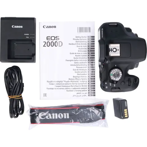 Tweedehands Canon EOS 2000D Body CM4150