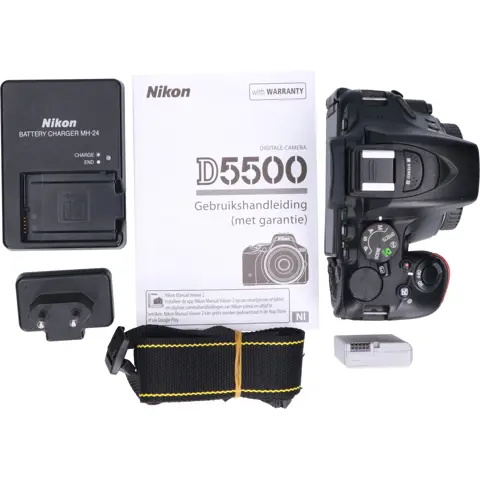 Tweedehands Nikon D5500 zwart - Body CM4613