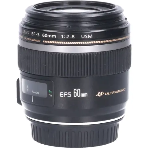 Tweedehands Canon EF-S 60mm f/2.8 Macro USM CM4167