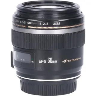 Tweedehands Canon EF-S 60mm f/2.8 Macro USM CM4167