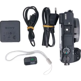 Tweedehands Sony A6000 Body Zwart CM4109