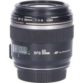 Tweedehands Canon EF-S 60mm f/2.8 Macro USM CM3687
